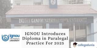 IGNOU Introduces Diploma in Paralegal Practice; Admission 2025 Open @ignou.ac.in, Apply by February 15